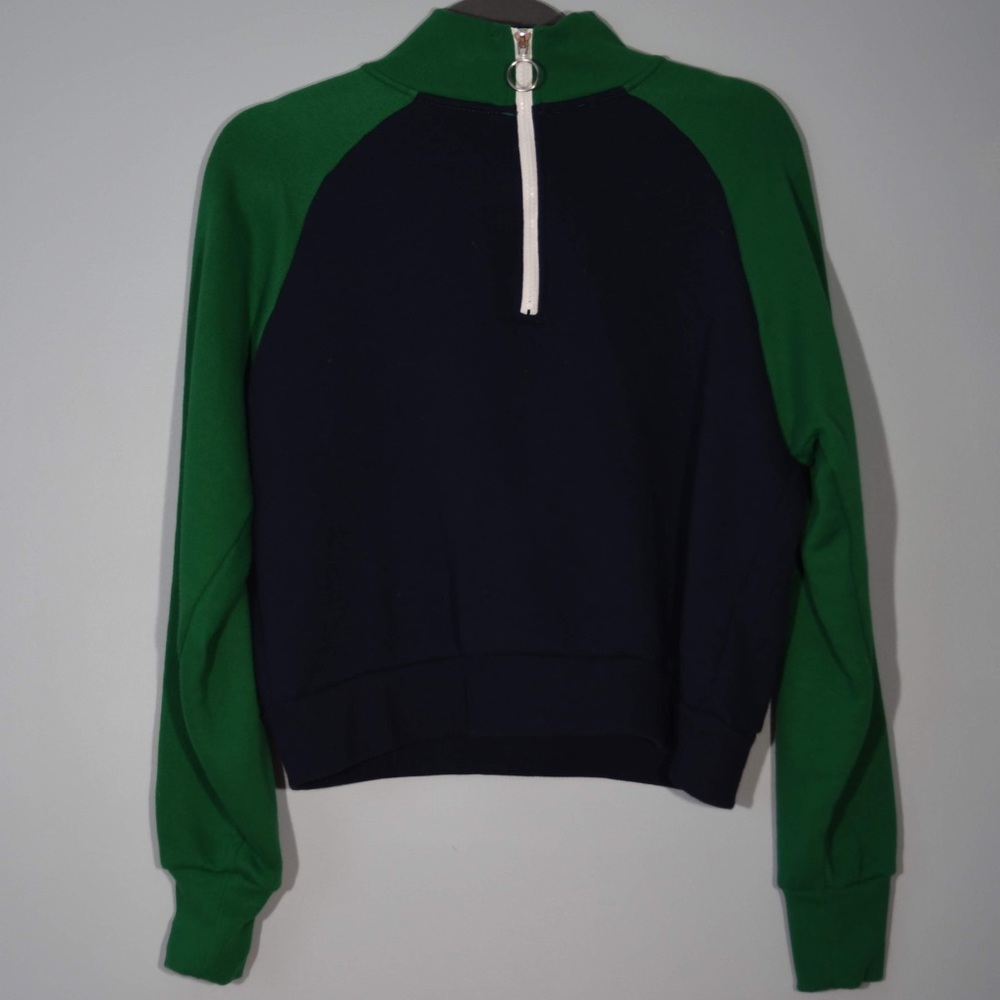 Forever 21 half/quarter zip mock neck shirt